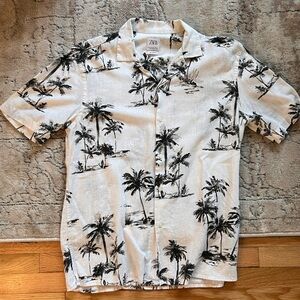 Zara Short Sleeve Boho Button Down